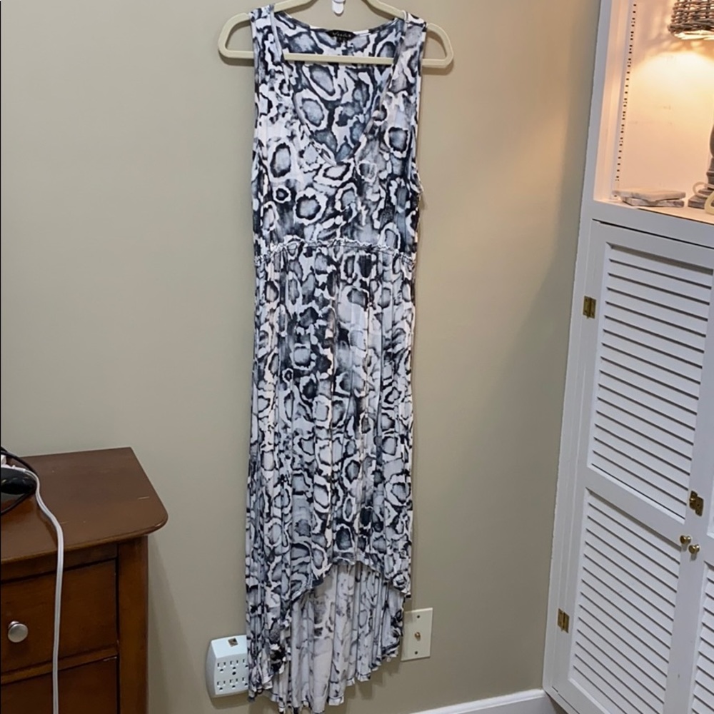 Dunia  Hi-Lo tank dress